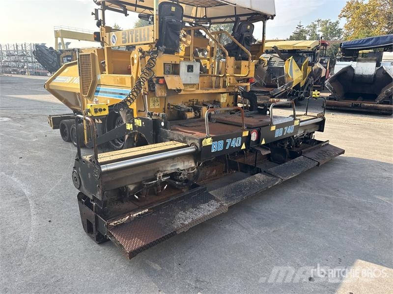 Bitelli BB740DT Wheel Asphalt Paver Asfaltsläggningsmaskiner