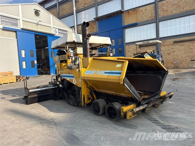 Bitelli BB740DT Wheel Asphalt Paver Asfaltsläggningsmaskiner