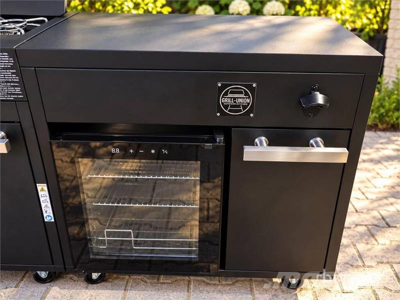  BLACK-POWDER Outdoor-Kitchen-Grillstation ماكينات زراعية - غير ذلك