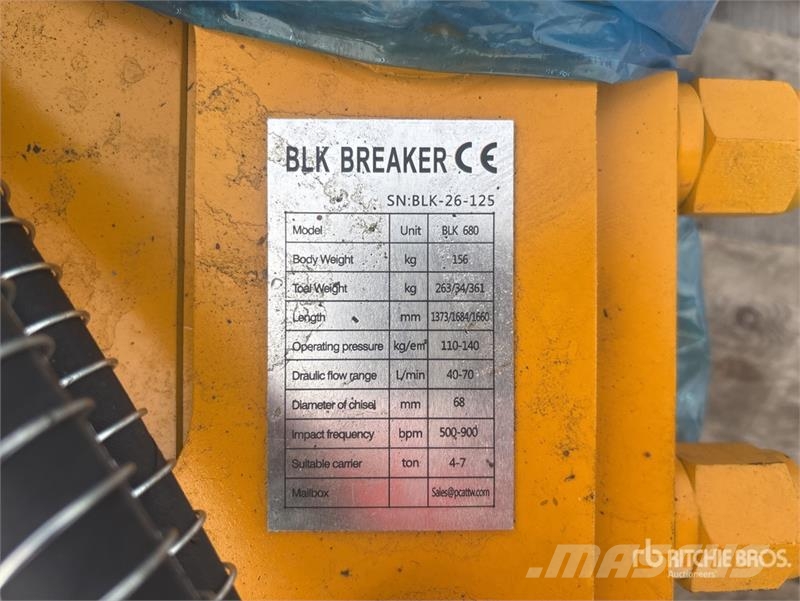 BLK 680 Hydraulic Breaker (Unused) Hüdrohaamrid
