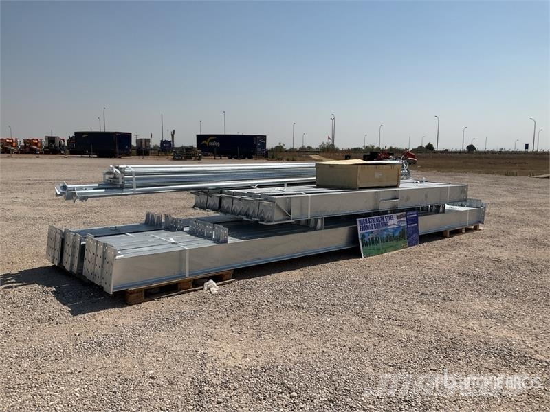 BLUESEA L100FT x W50 FTx H18FT Steel Frame Only St Stålramsbyggnader