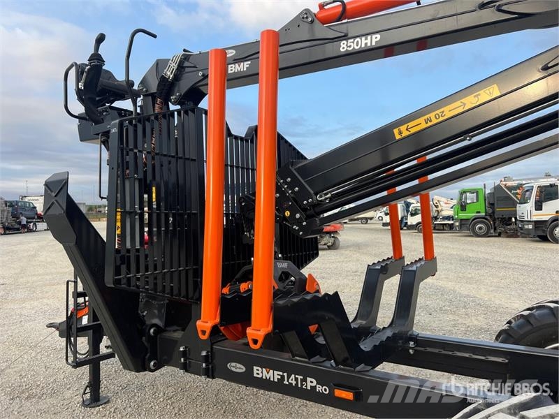 BMF 14T2PRO Forestry Trailer Log Trailer (Unused) Прицепы Лесовозы