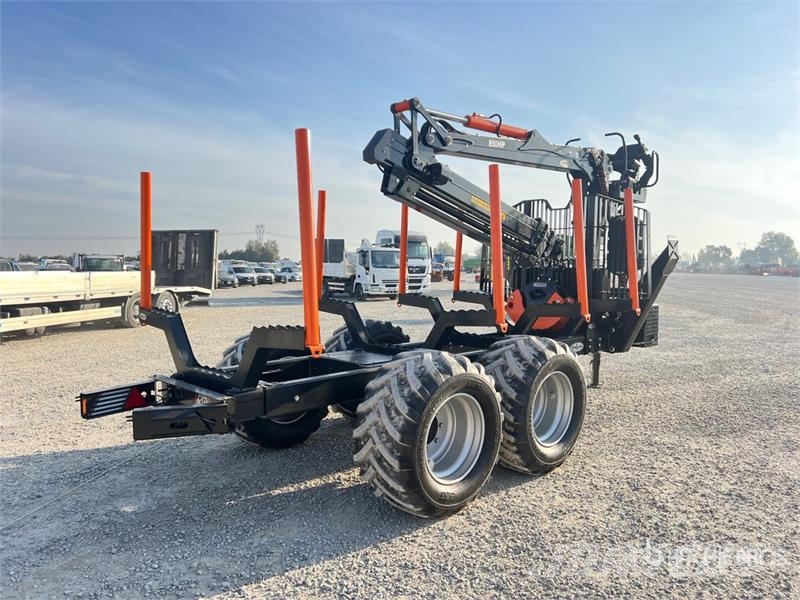 BMF 14T2PRO T/A Forestry Trailer Log Trailer (Unused) Hout-Aanhangers