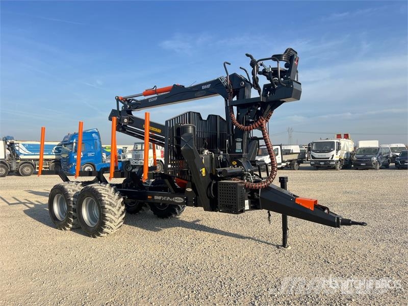 BMF 14T2PRO T/A Forestry Trailer Log Trailer (Unused) Hout-Aanhangers