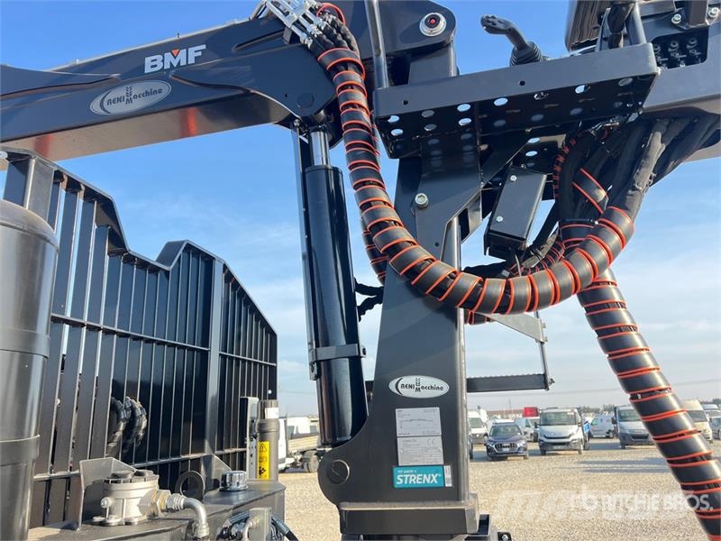 BMF 14T2PRO T/A Forestry Trailer Log Trailer (Unused) Hout-Aanhangers
