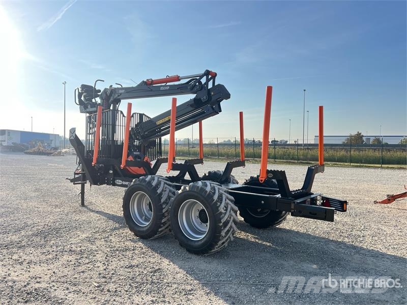 BMF 14T2PRO T/A Forestry Trailer Log Trailer (Unused) Hout-Aanhangers