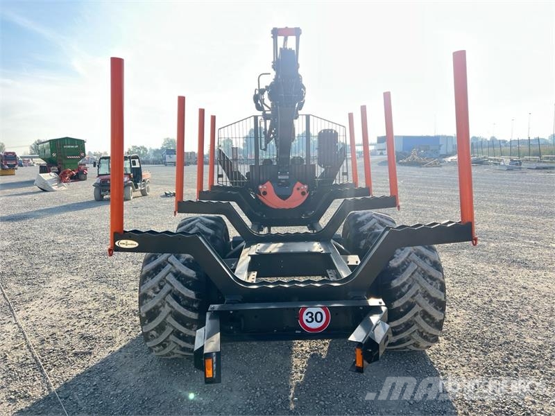 BMF 14T2PRO T/A Forestry Trailer Log Trailer (Unused) Hout-Aanhangers