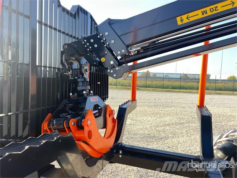 BMF 14T2PRO T/A Forestry Trailer Log Trailer (Unused) Hout-Aanhangers