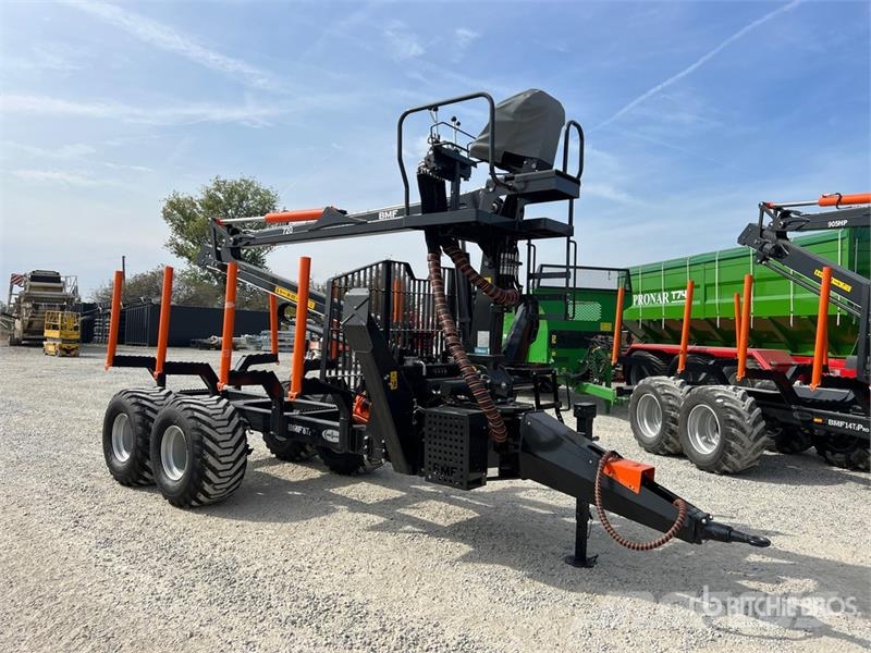 BMF 8T2 Forestry Trailer Log Trailer (Unused) مقطورات أشجار
