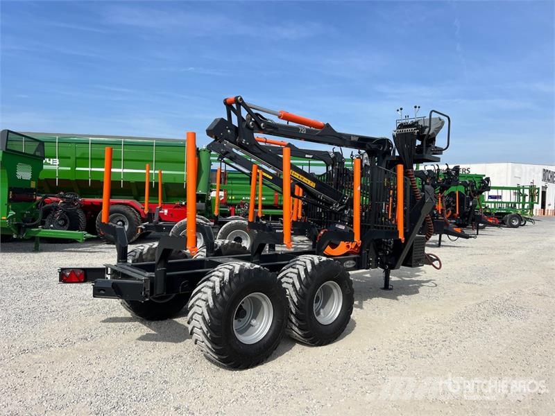 BMF 8T2 Forestry Trailer Log Trailer (Unused) مقطورات أشجار