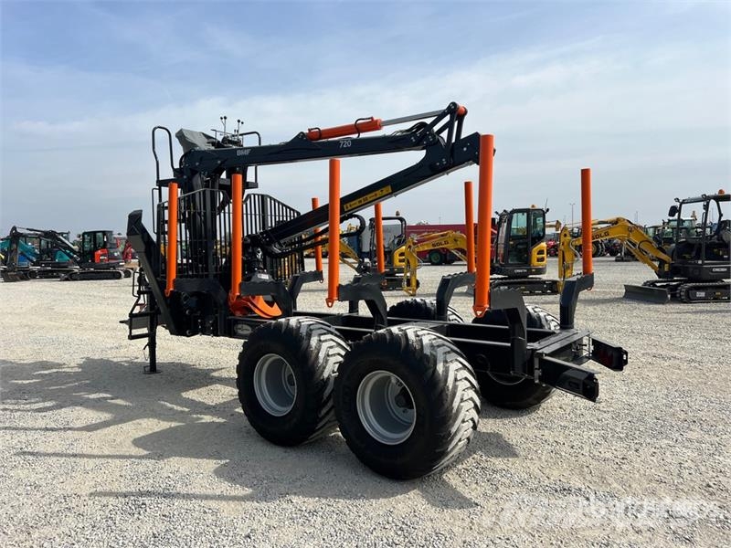 BMF 8T2 Forestry Trailer Log Trailer (Unused) مقطورات أشجار