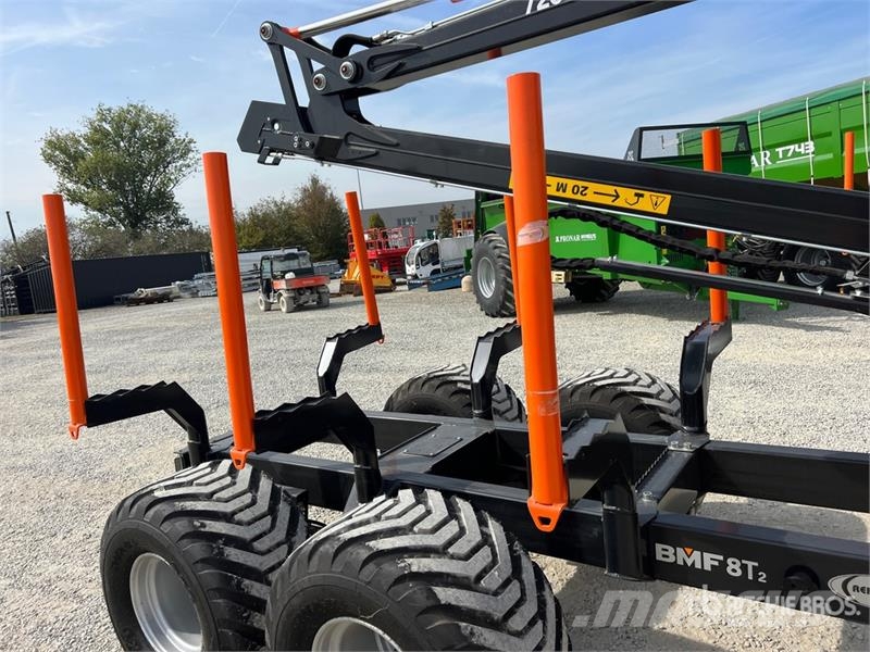 BMF 8T2 Forestry Trailer Log Trailer (Unused) مقطورات أشجار