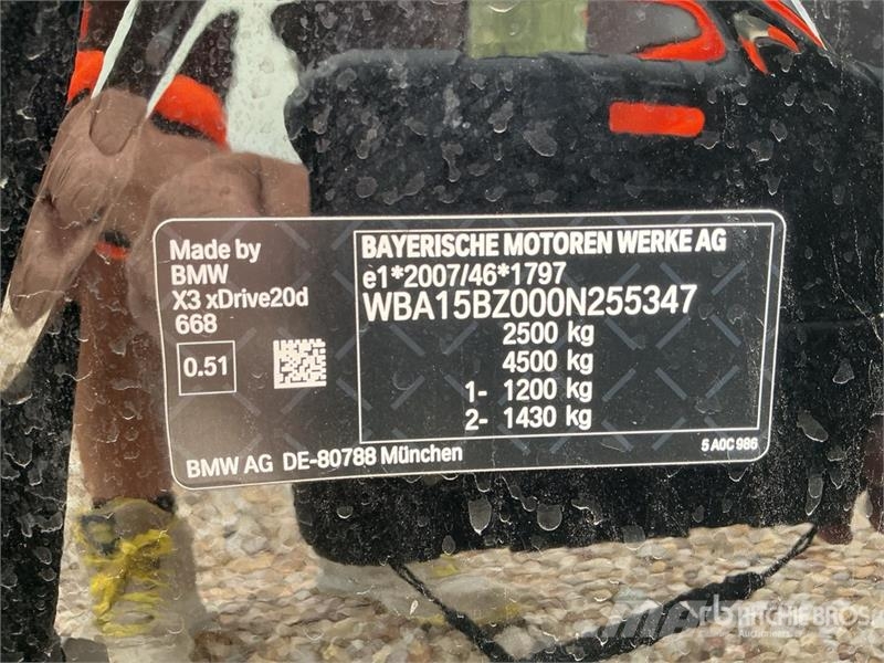 BMW X3 Xdrive 20D SUV Автомобілі