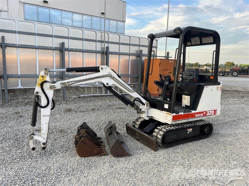 Bobcat 320 Minigravemaskiner