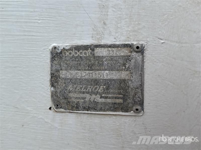Bobcat 331 Miniexcavadoras