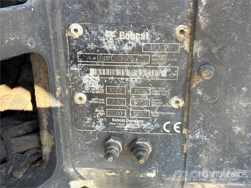 Bobcat E10Z Mini Excavator Мини екскаватори < 7 т