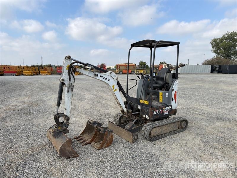 Bobcat E17 Mini Excavator Εκσκαφάκι (διαβολάκι) < 7t