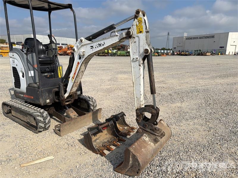 Bobcat E17 Mini Excavator Εκσκαφάκι (διαβολάκι) < 7t