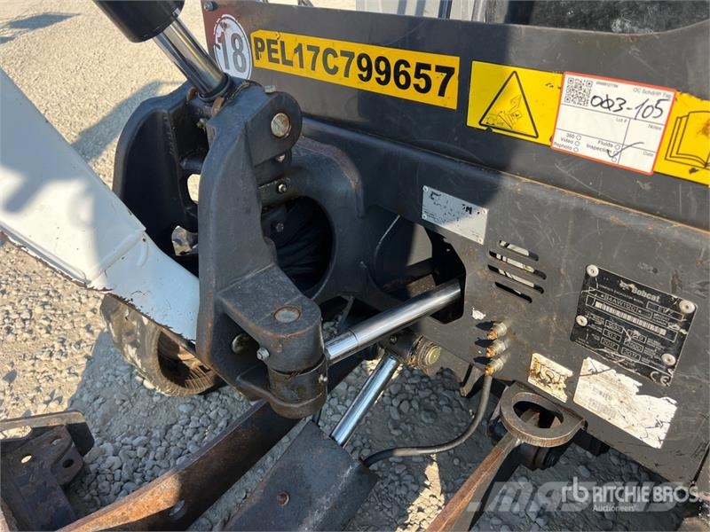 Bobcat E17Z Mini Excavator Mini ekskavatörler, 7 tona dek