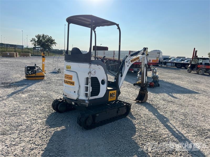 Bobcat E17Z Mini Excavator Mini ekskavatörler, 7 tona dek