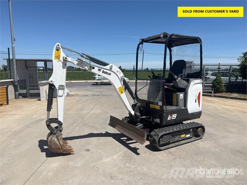Bobcat E19 Mini excavators < 7t (Mini diggers)