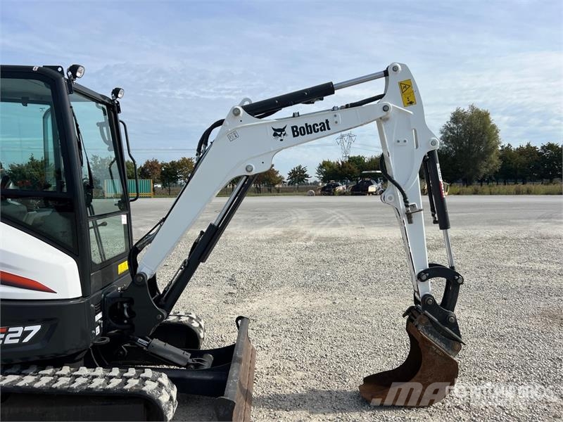 Bobcat E27 Mini Excavator Mini ekskavatörler, 7 tona dek