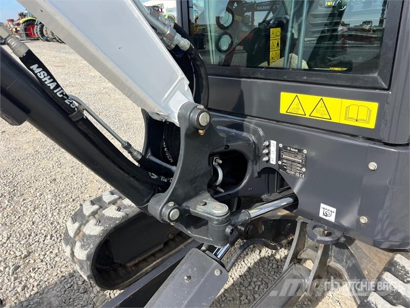 Bobcat E27 Mini Excavator Mini ekskavatörler, 7 tona dek