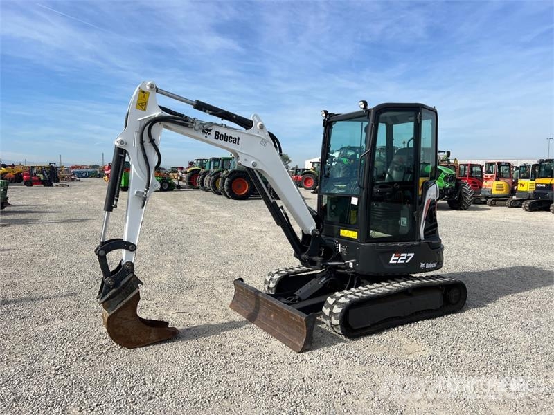 Bobcat E27 Mini Excavator Mini ekskavatörler, 7 tona dek