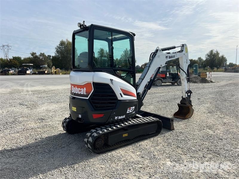 Bobcat E27 Mini Excavator Mini ekskavatörler, 7 tona dek