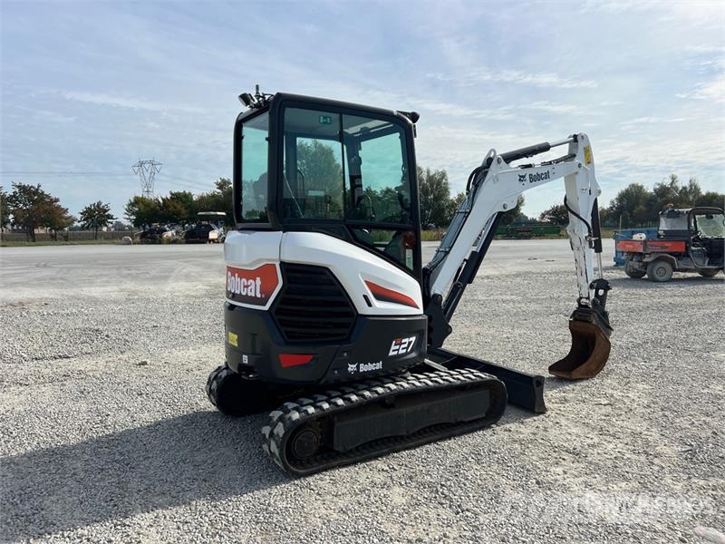 Bobcat E27 Mini Excavator Mini ekskavatörler, 7 tona dek