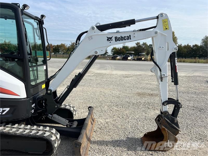 Bobcat E27 Mini Excavator Mini ekskavatörler, 7 tona dek