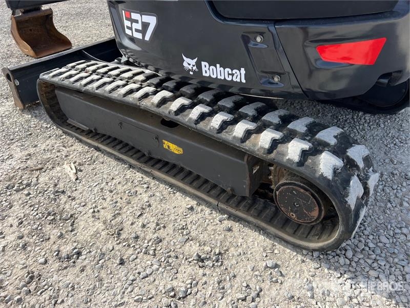 Bobcat E27 Mini Excavator Mini ekskavatörler, 7 tona dek