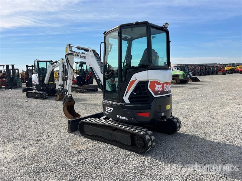 Bobcat E27 Mini Excavator Mini ekskavatörler, 7 tona dek