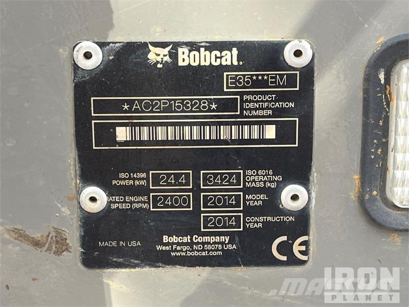 Bobcat E35 Minibagger < 7t