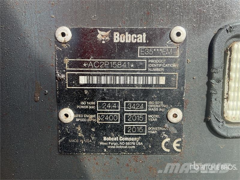Bobcat E35 Mini bagri <7t