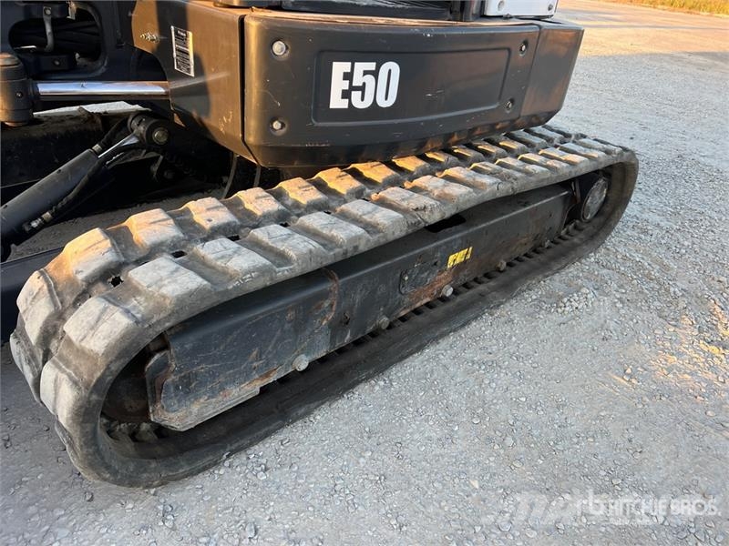 Bobcat E50 Mini Excavator Mini ekskavatörler, 7 tona dek