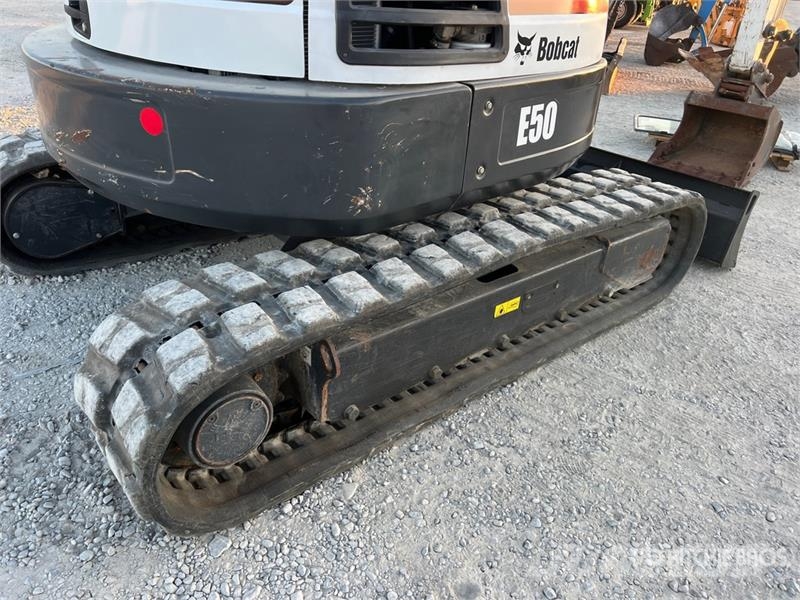 Bobcat E50 Mini Excavator Mini ekskavatörler, 7 tona dek