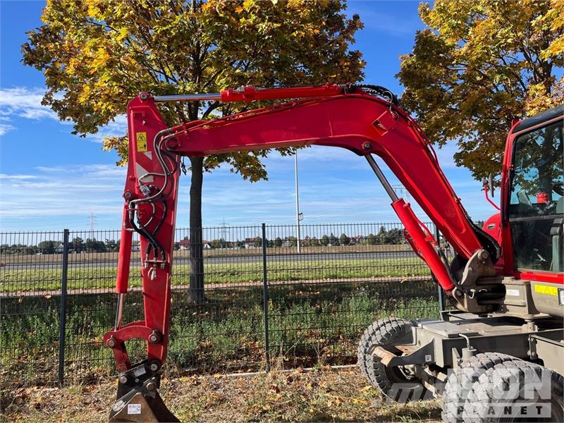 Bobcat E55W Wheel Excavator Bagri na kolesih