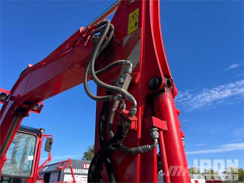 Bobcat E55W Wheel Excavator Bagri na kolesih