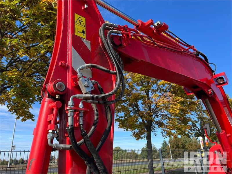 Bobcat E55W Wheel Excavator Bagri na kolesih