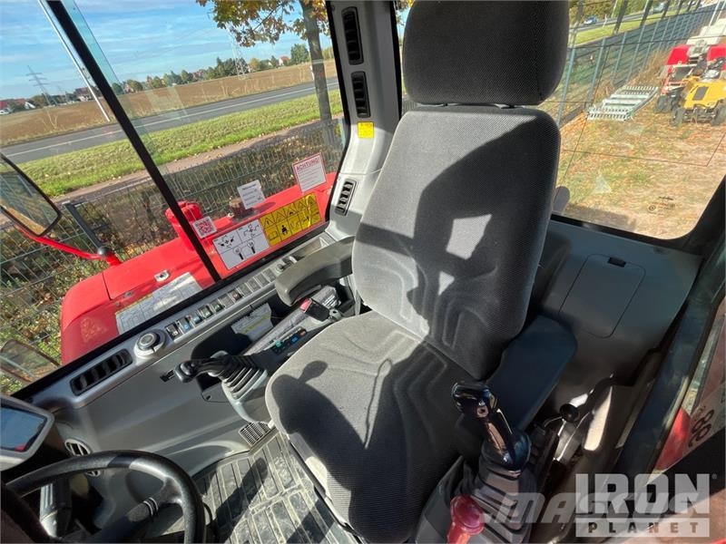Bobcat E55W Wheel Excavator Bagri na kolesih