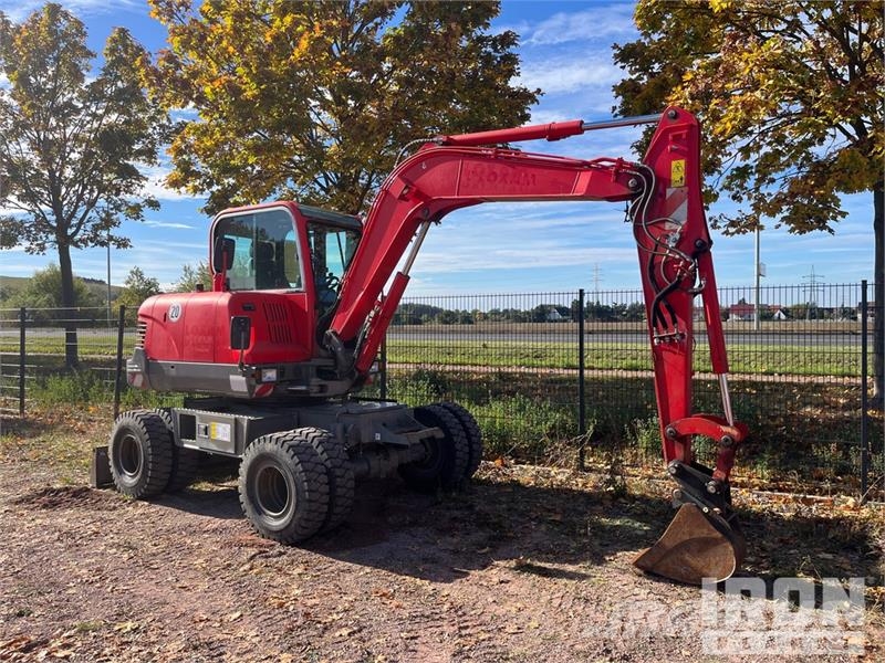 Bobcat E55W Wheel Excavator Bagri na kolesih