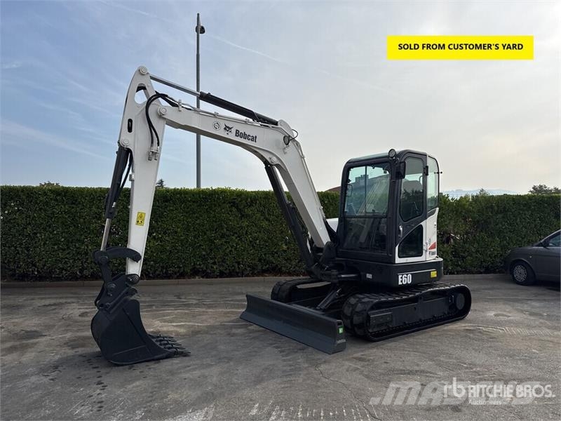 Bobcat E60 Mini Excavator حفارات صغيرة أقل من 7 طن (حفارات صغيرة)
