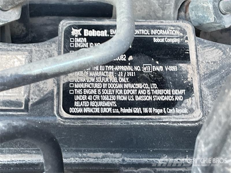 Bobcat E88 Tracked Excavator Kāpurķēžu ekskavatori