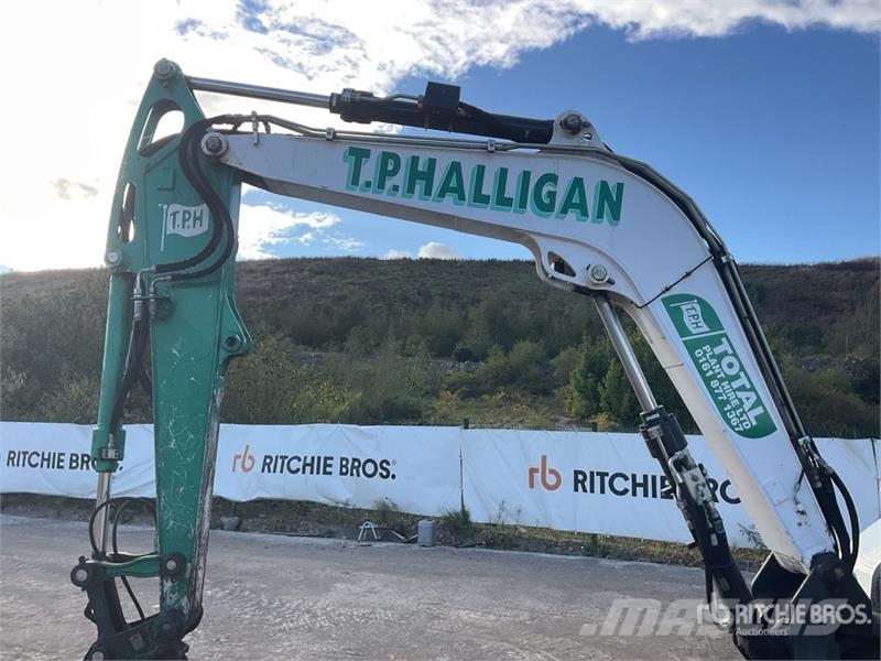 Bobcat E88 Tracked Excavator Kāpurķēžu ekskavatori