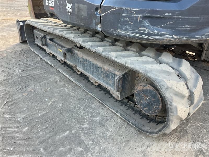 Bobcat E88 Tracked Excavator Kāpurķēžu ekskavatori