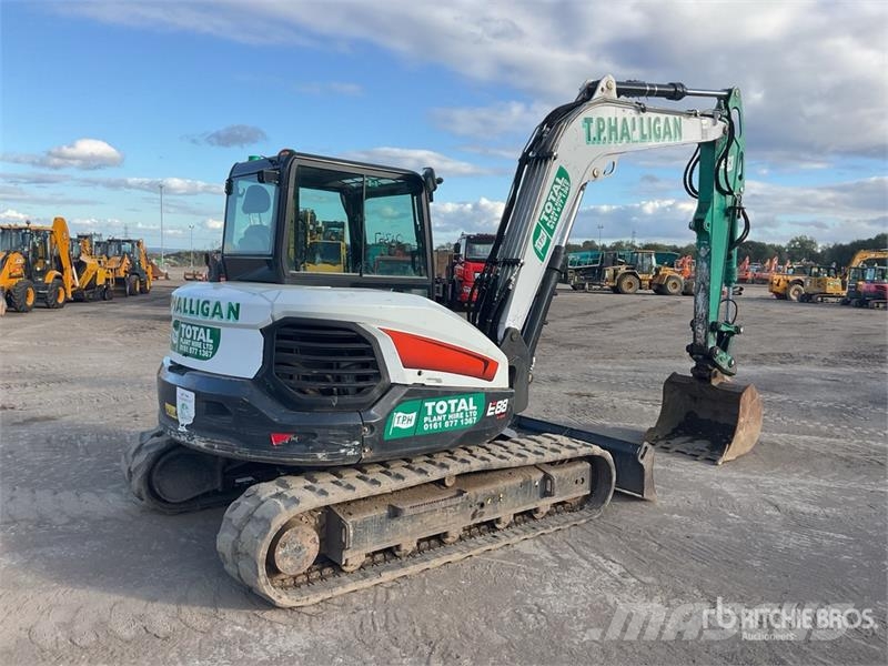 Bobcat E88 Tracked Excavator Kāpurķēžu ekskavatori