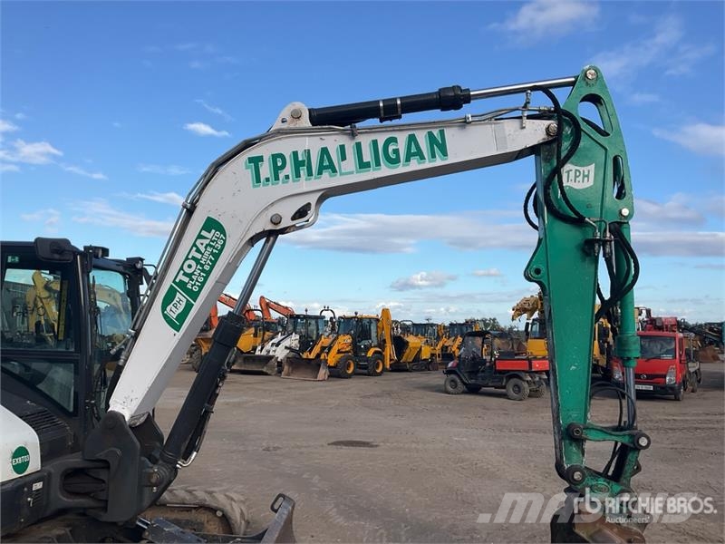 Bobcat E88 Tracked Excavator Kāpurķēžu ekskavatori