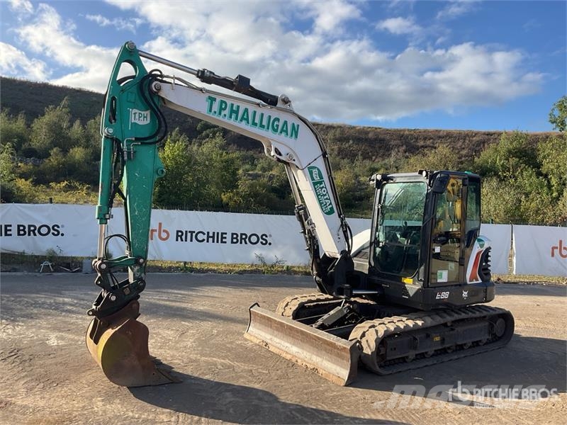 Bobcat E88 Tracked Excavator Kāpurķēžu ekskavatori