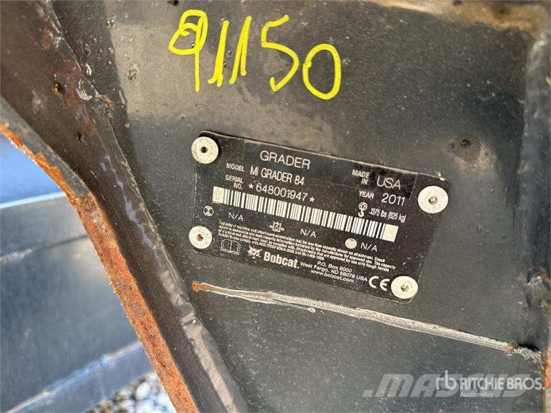 Bobcat Mi Grader 84 Skid Steer Grader Drugi deli